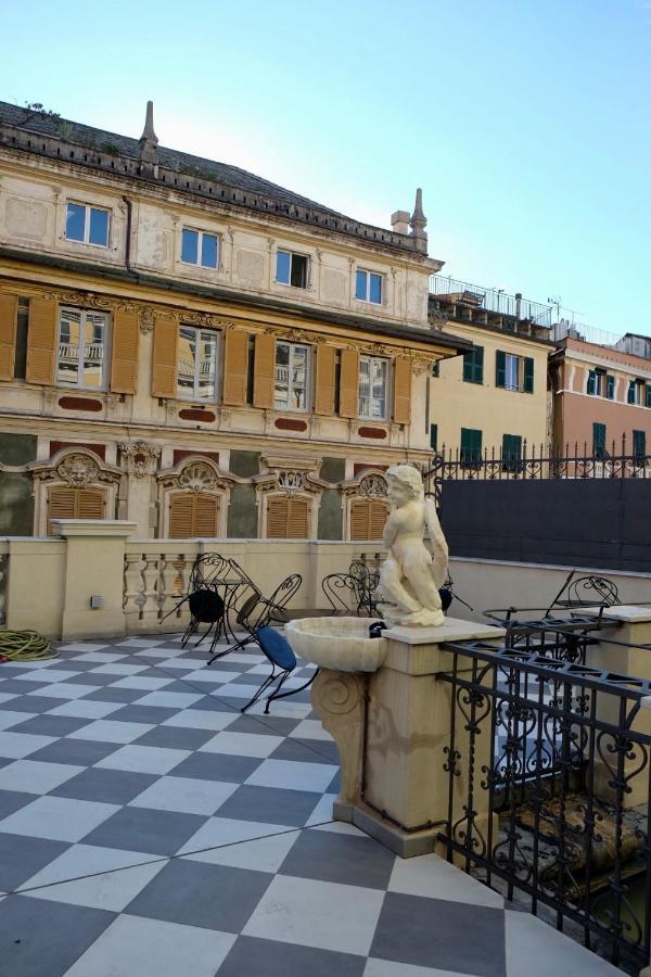 Апартаменты Monolocale Di Pregio Palazzo Dei Rolli Генуя Экстерьер фото